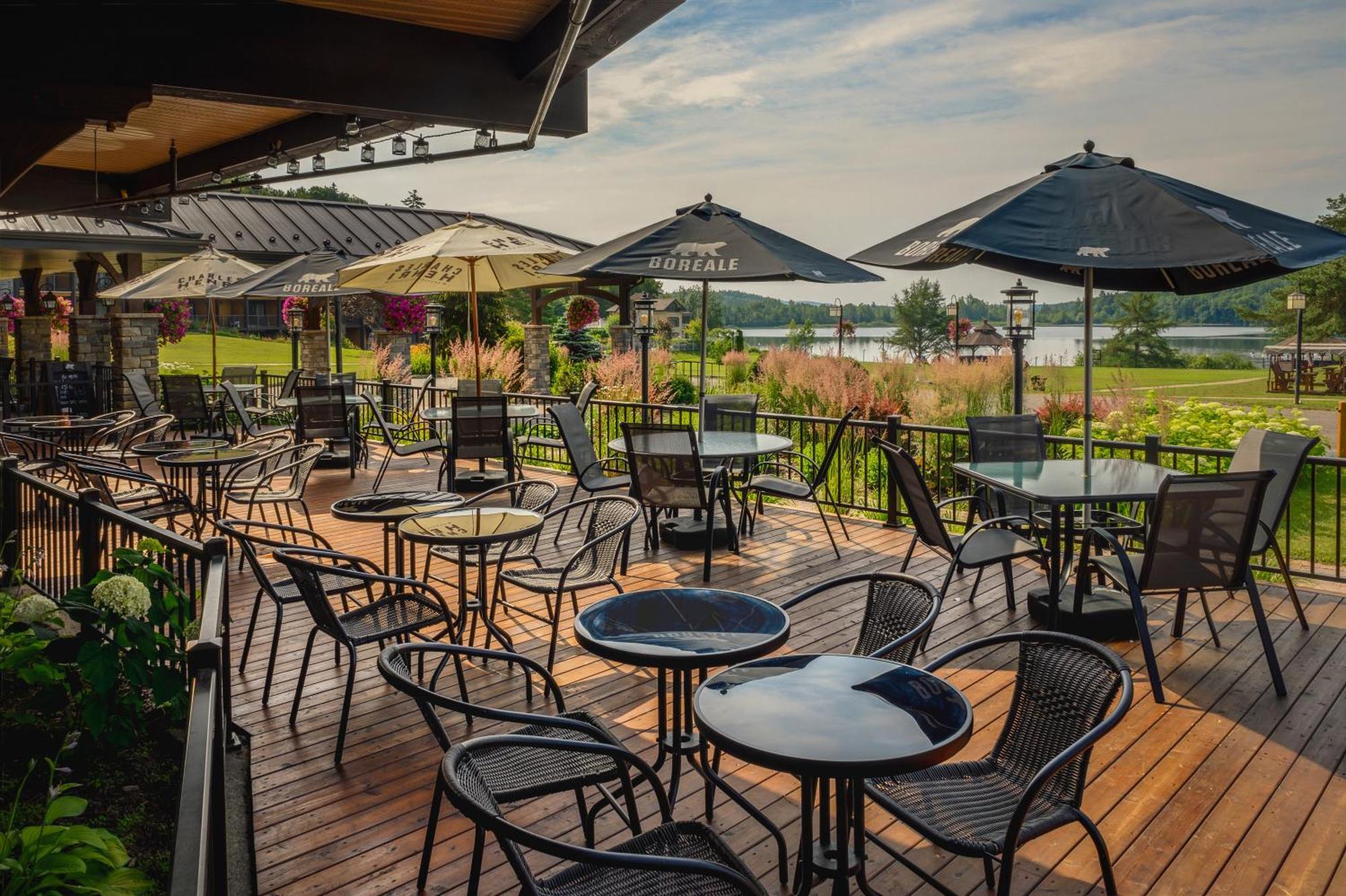 Le Manoir Du Lac Delage Stoneham Luaran gambar