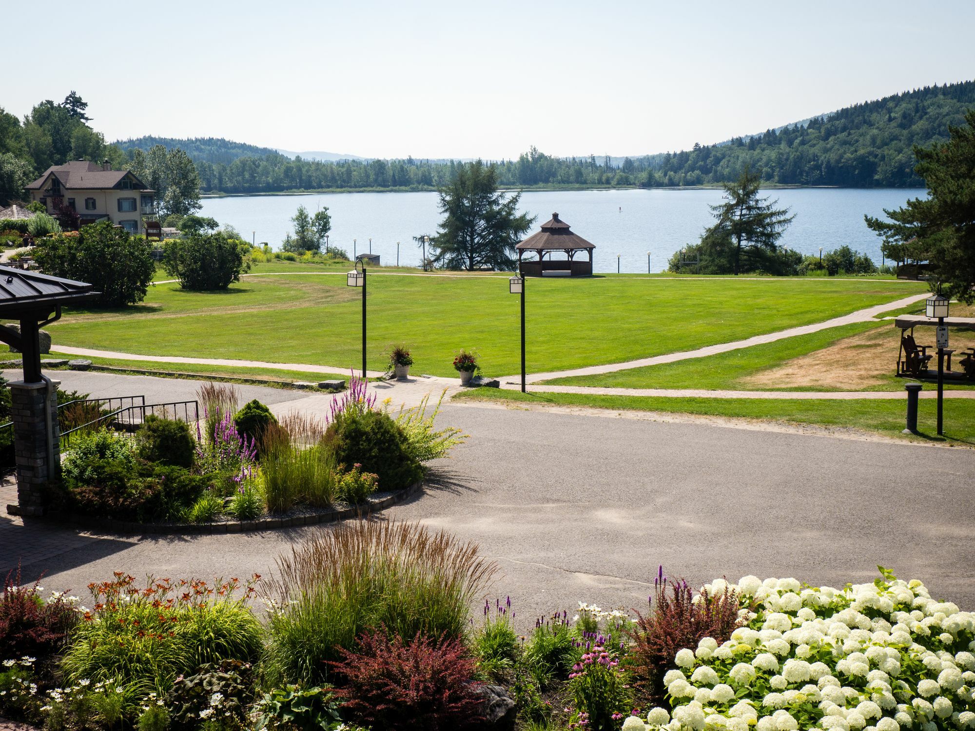 Le Manoir Du Lac Delage Stoneham Luaran gambar